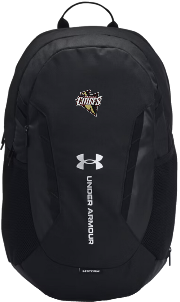 Mercer Chiefs UA Hustle 6.0 Team Backpack