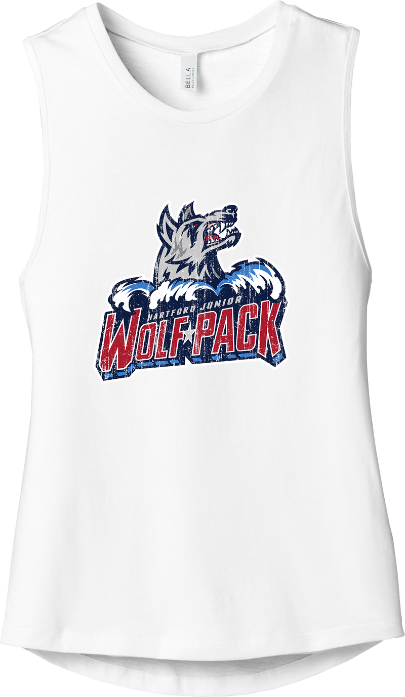 Hartford Jr. Wolfpack Womens Jersey Muscle Tank