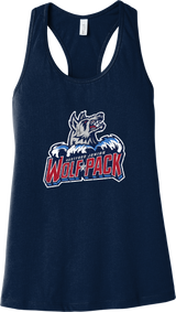 Hartford Jr. Wolfpack Womens Jersey Racerback Tank