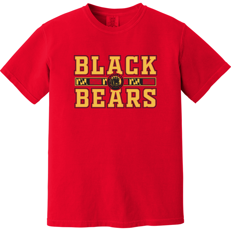 Maryland Black Bears Heavyweight Ring Spun Tee