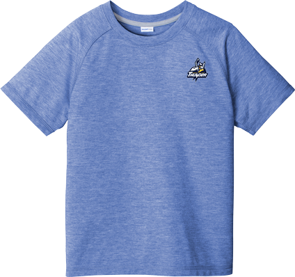 Mon Valley Thunder Youth PosiCharge  Tri-Blend Wicking Raglan Tee