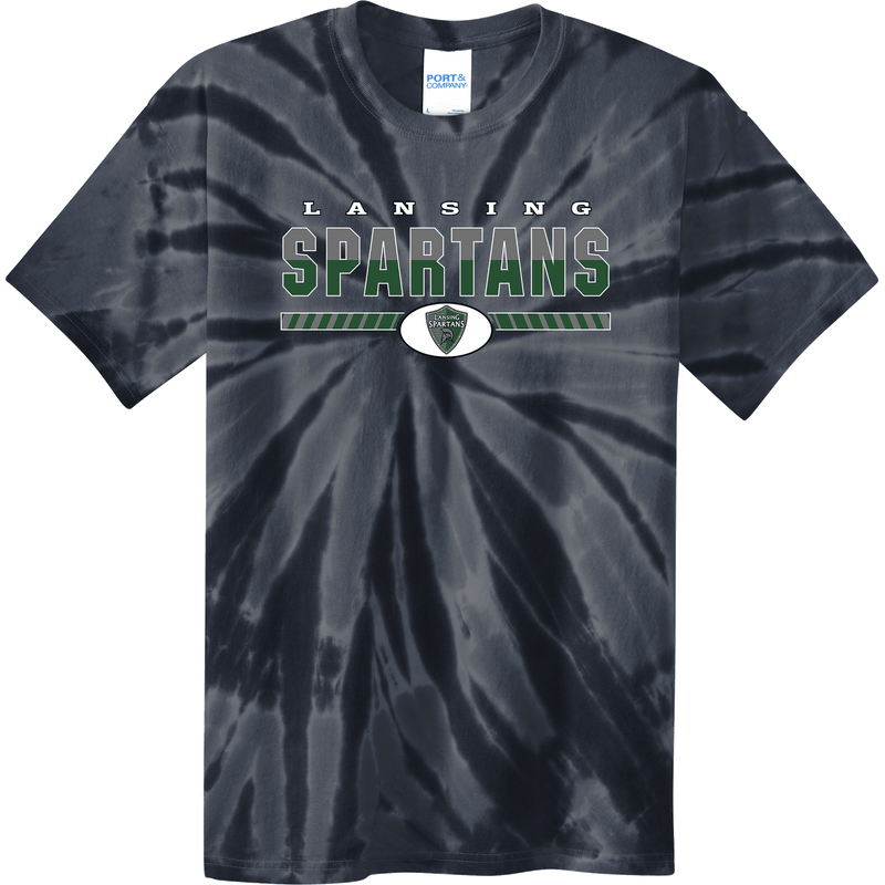 Lansing Spartans Youth Tie-Dye Tee