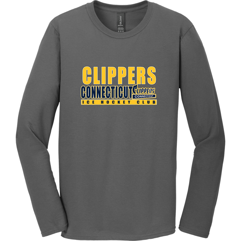 CT Clippers Softstyle Long Sleeve T-Shirt