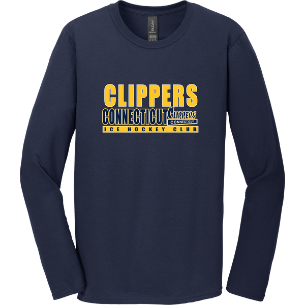 CT Clippers Softstyle Long Sleeve T-Shirt