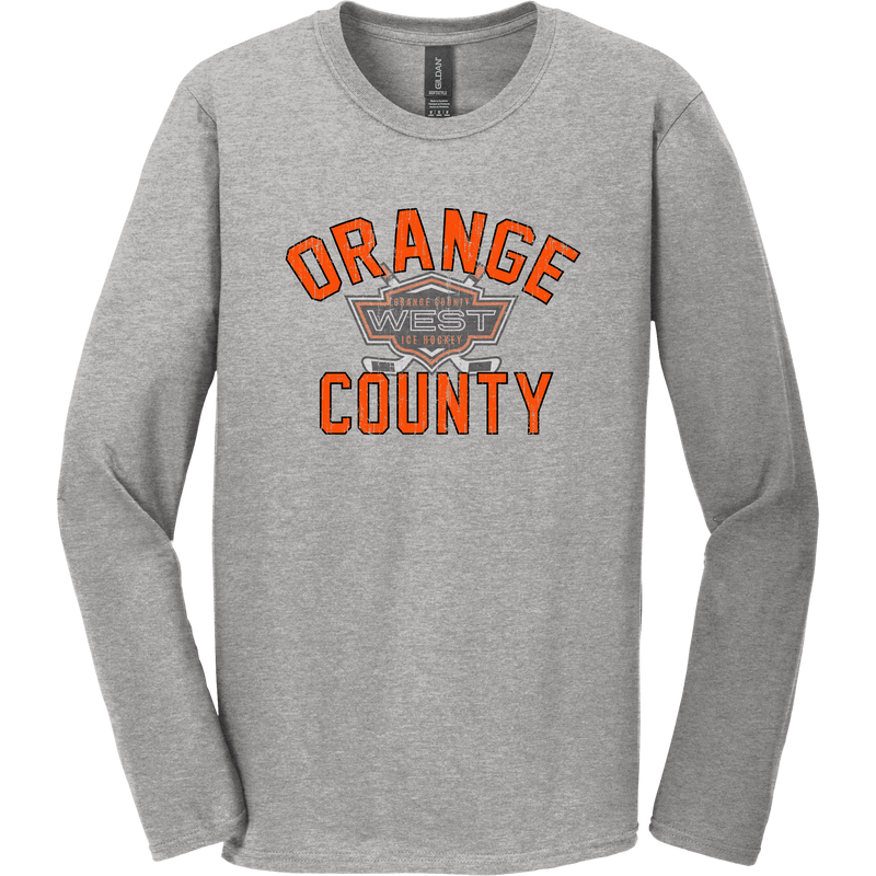 Orange County West Softstyle Long Sleeve T-Shirt