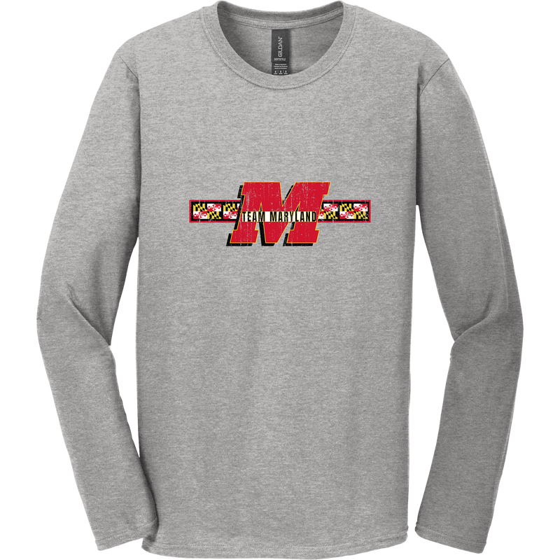 Team Maryland Softstyle Long Sleeve T-Shirt