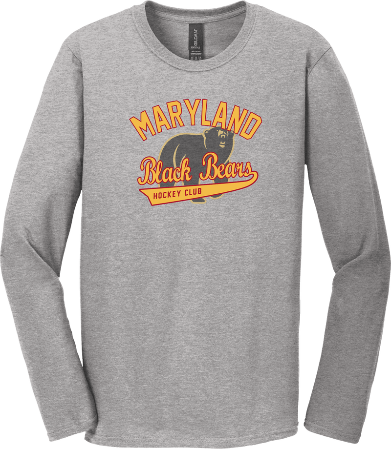 Maryland Black Bears Softstyle Long Sleeve T-Shirt