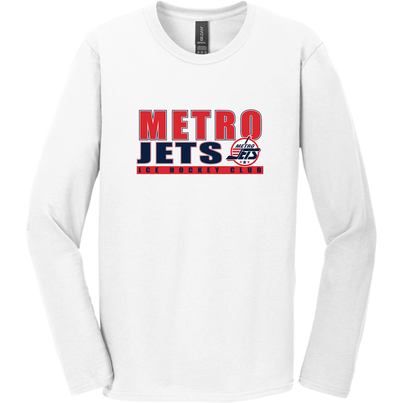 Metro Jets Softstyle Long Sleeve T-Shirt