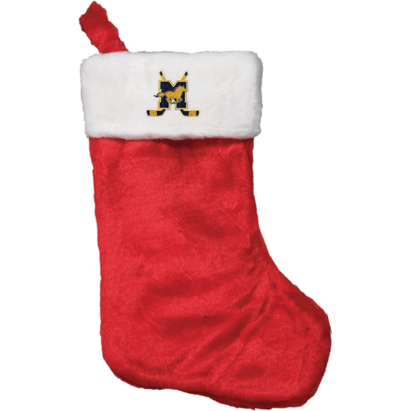 Marlboro Hockey Plush Christmas Stocking