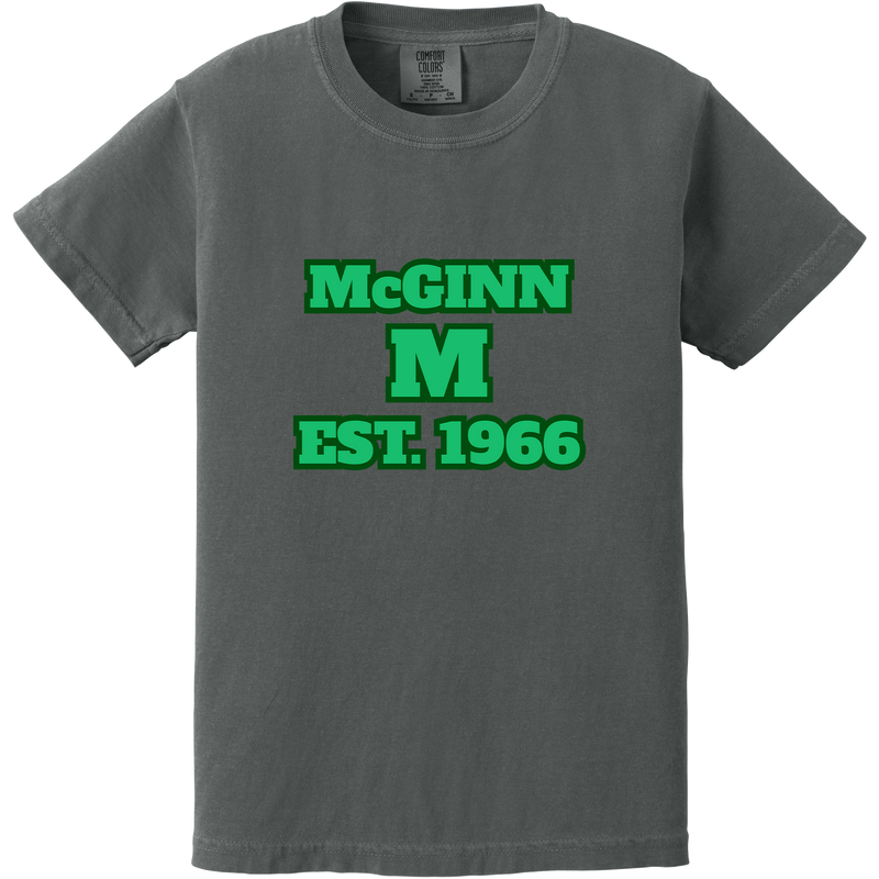 McGinn Elementary Youth 'Varsity Block' Heavyweight Ring Spun Tee