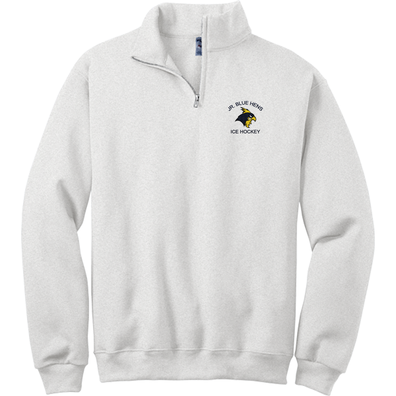 Delaware Jr. Blue Hens NuBlend 1/4-Zip Cadet Collar Sweatshirt
