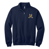 Marlboro Hockey NuBlend 1/4-Zip Cadet Collar Sweatshirt