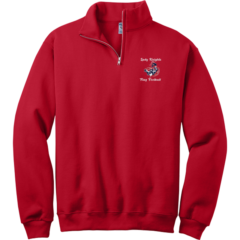 Kennedy Lady Knights NuBlend 1/4-Zip Cadet Collar Sweatshirt