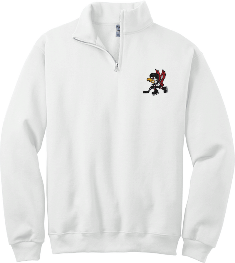 Benet Hockey NuBlend 1/4-Zip Cadet Collar Sweatshirt