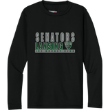 Lansing Senators Youth Cooling Performance Long Sleeve Tee