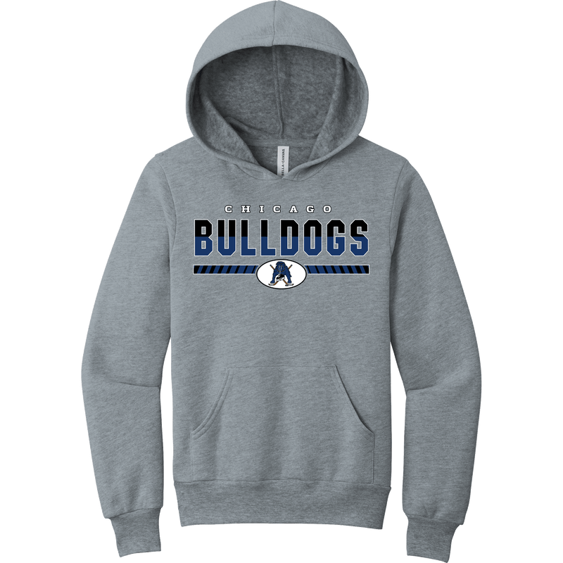 Chicago Bulldogs Youth Sponge Fleece Pullover Hoodie