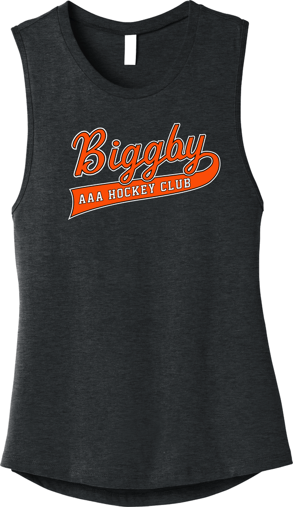 Biggby Coffee AAA Womens Jersey Muscle Tank