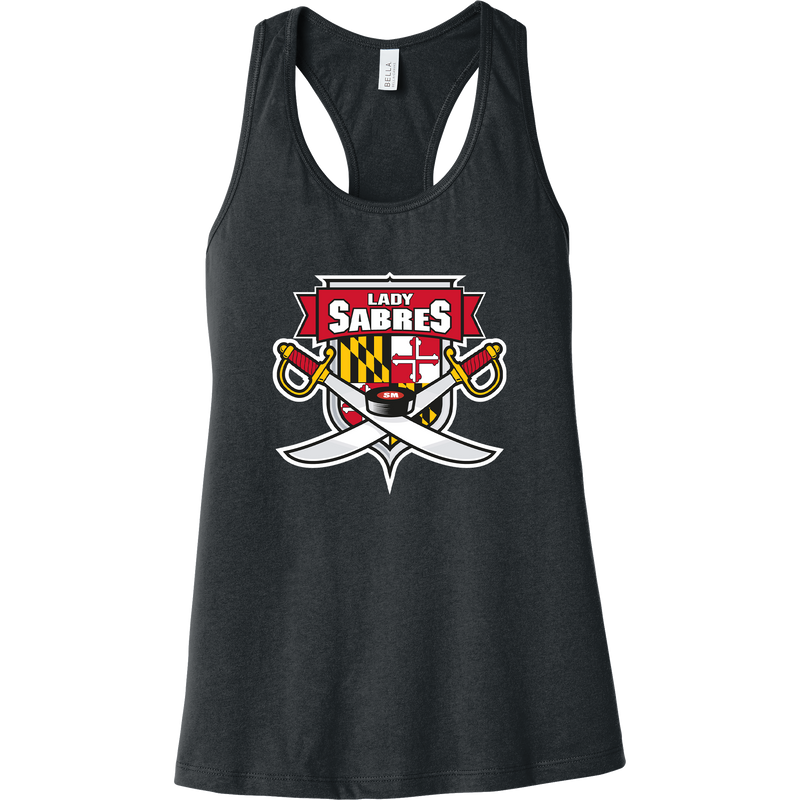 SOMD Lady Sabres Womens Jersey Racerback Tank