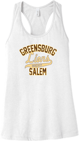 Greensburg Salem Womens Jersey Racerback Tank