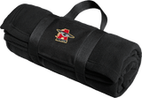 NY Aviators Fleece Blanket with Carrying Strap