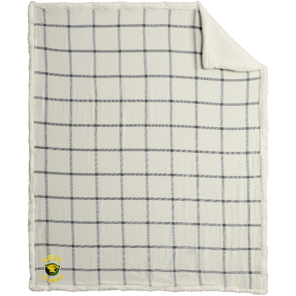 Chester County Flannel Sherpa Blanket