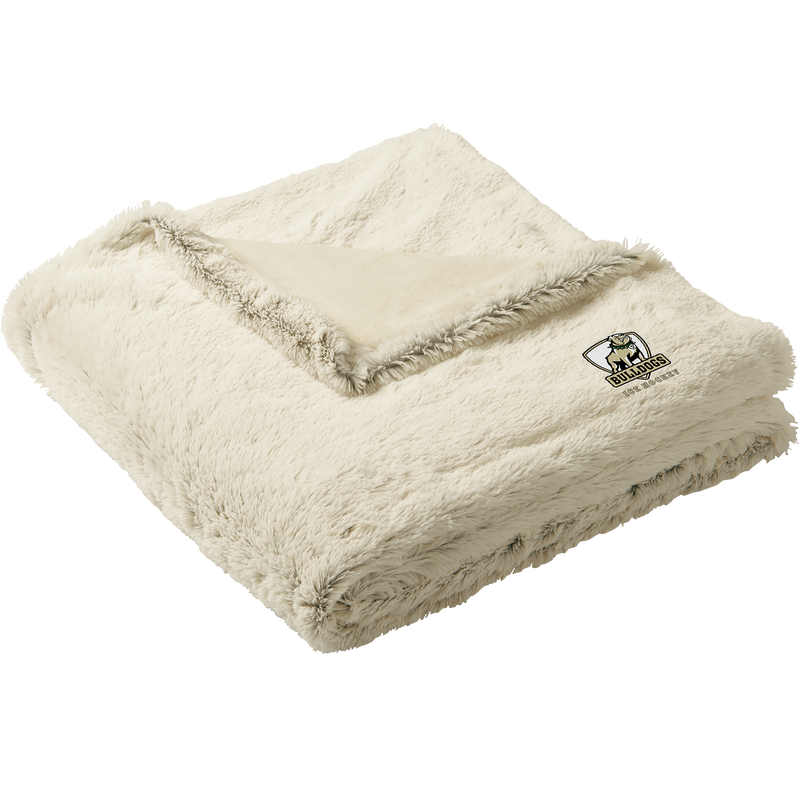 HVM Bulldogs Faux Fur Blanket