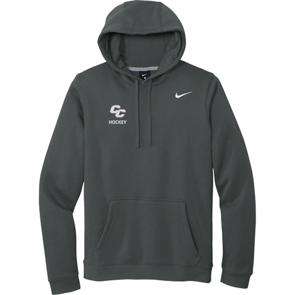 Curry College Nike Club Fleece Pullover Hoodie