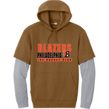 Philadelphia Blazers Tough Fleece Layered Hoodie