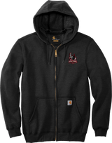 NJ Valkyries Carhartt Midweight Hooded Zip-Front Sweatshirt