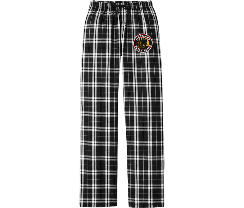 Maryland Black Bears Women’s Flannel Plaid Pant