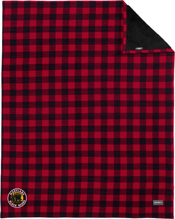 Maryland Black Bears Eddie Bauer Woodland Blanket