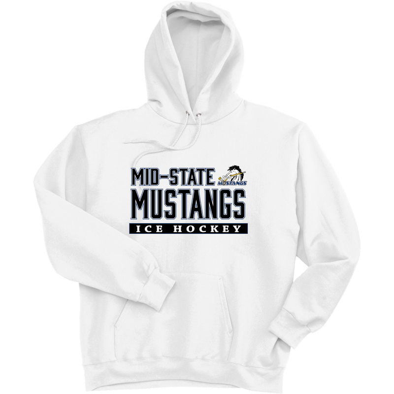 Mid-State Mustangs Ultimate Cotton - Pullover Hooded Sweatshirt