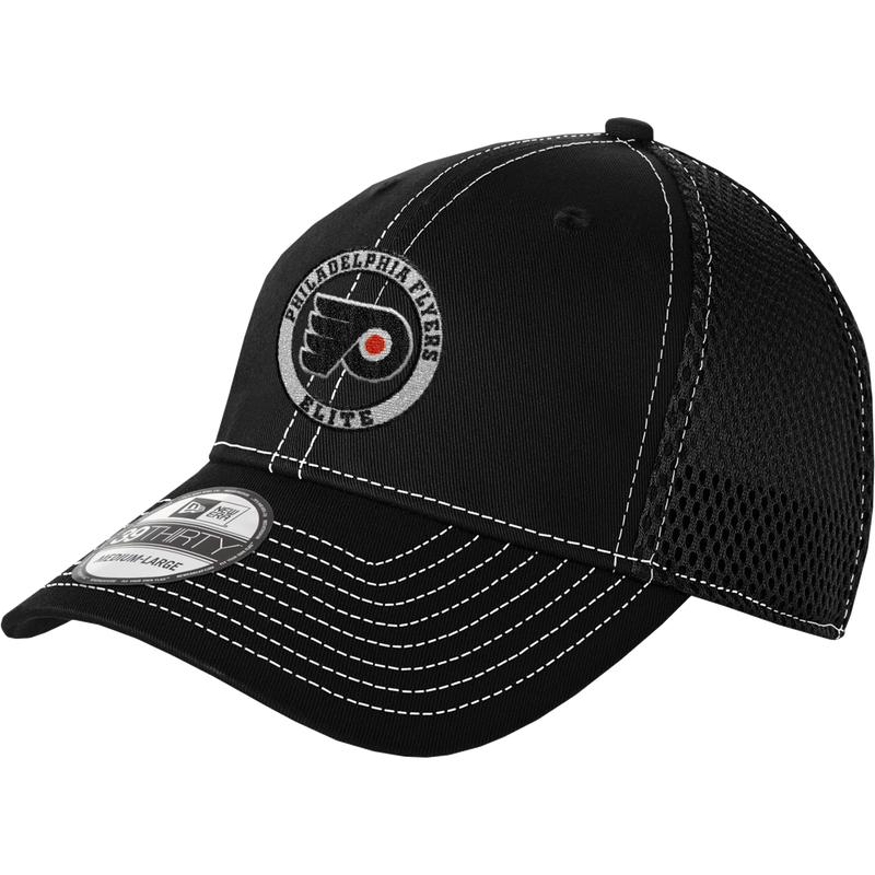 Philadelphia Flyers Elite New Era Stretch Mesh Contrast Stitch Cap