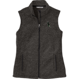 Wilmington Nighthawks Ladies Sweater Fleece Vest