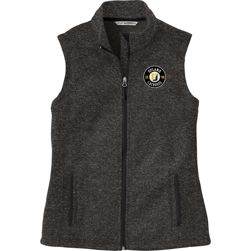 Upland Lacrosse Ladies Sweater Fleece Vest