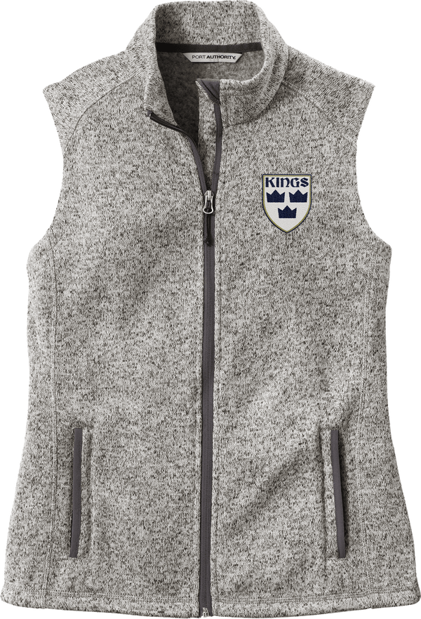 North Jersey Kings Ladies Sweater Fleece Vest