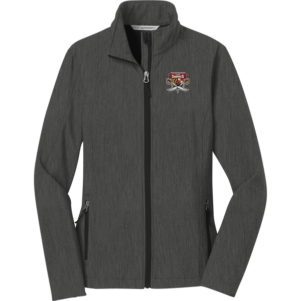 SOMD Lady Sabres Ladies Core Soft Shell Jacket (E1783-LC)