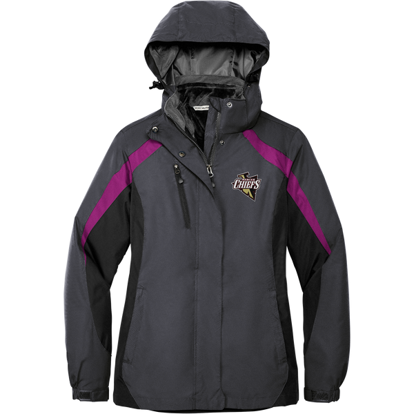 Mercer Chiefs Ladies Colorblock 3-in-1 Jacket