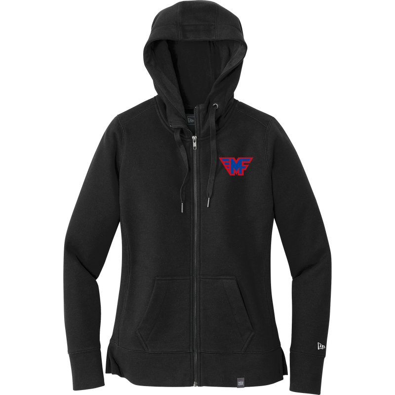 Mid-Fairfield New Era Ladies French Terry Full-Zip Hoodie