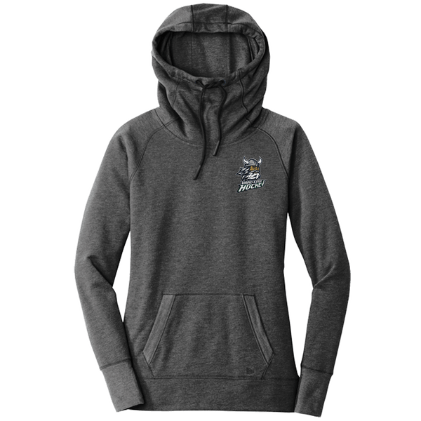 Hard Edge Hockey New Era Ladies Tri-Blend Fleece Pullover Hoodie