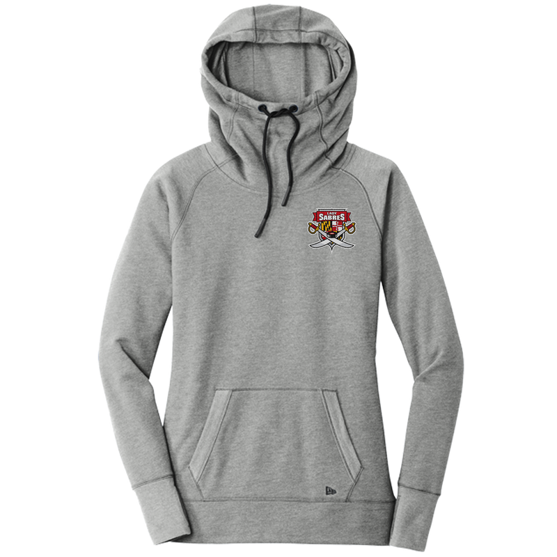 SOMD Lady Sabres New Era Ladies Tri-Blend Fleece Pullover Hoodie