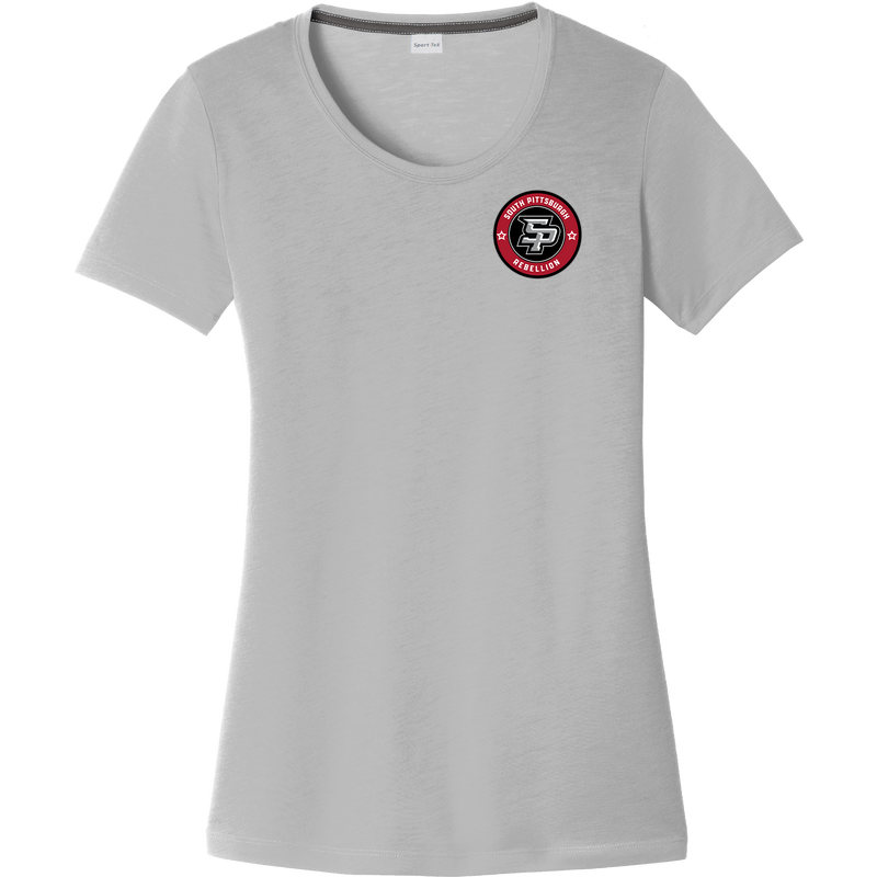 South Pittsburgh Rebellion Ladies PosiCharge Competitor Cotton Touch Scoop Neck Tee