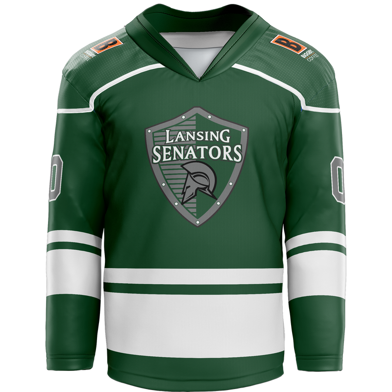 Lansing Senators Adult Player Reversible Sublimated Jersey