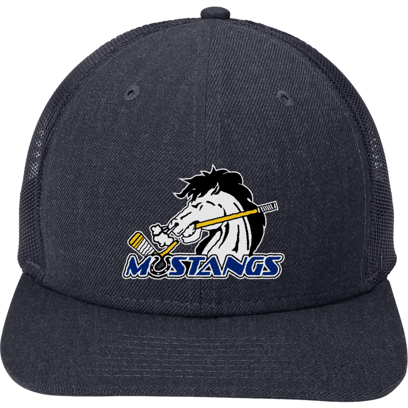 Mid-State Mustangs New Era Snapback Low Profile Trucker Cap