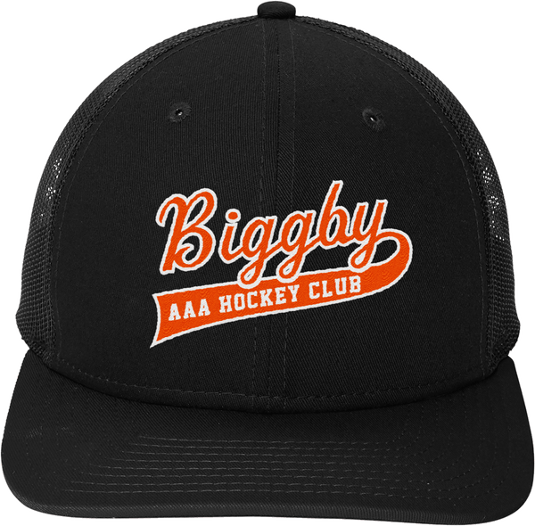 Biggby Coffee AAA New Era Snapback Low Profile Trucker Cap