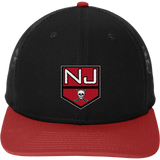 NJ Raiders New Era Snapback Low Profile Trucker Cap