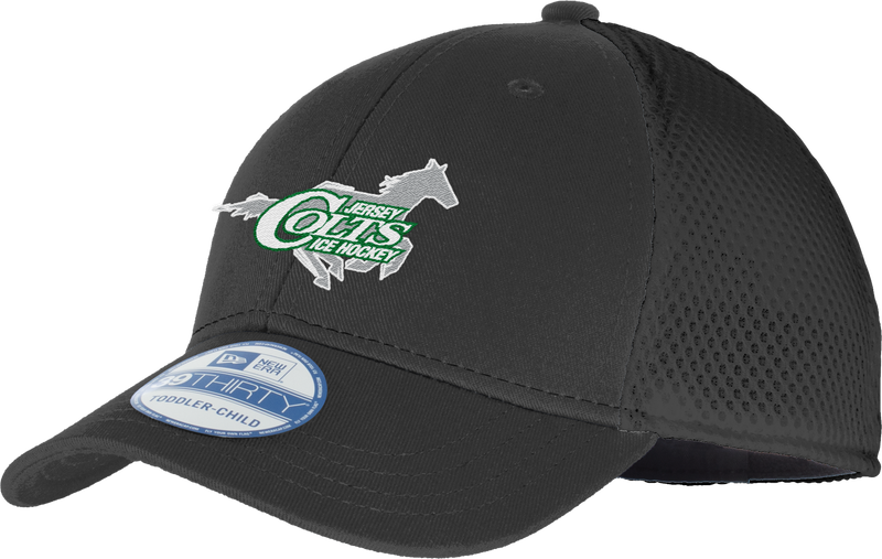 NJ Colts New Era Youth Stretch Mesh Cap