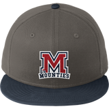 Jr. Mounties New Era Flat Bill Snapback Cap