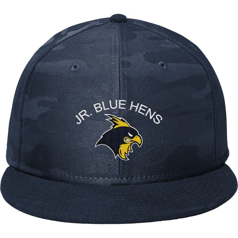 Delaware Jr. Blue Hens New Era Camo Flat Bill Snapback Cap