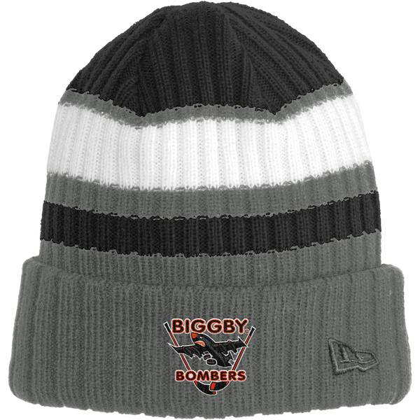 Biggby Bombers New Era Ribbed Tailgate Beanie